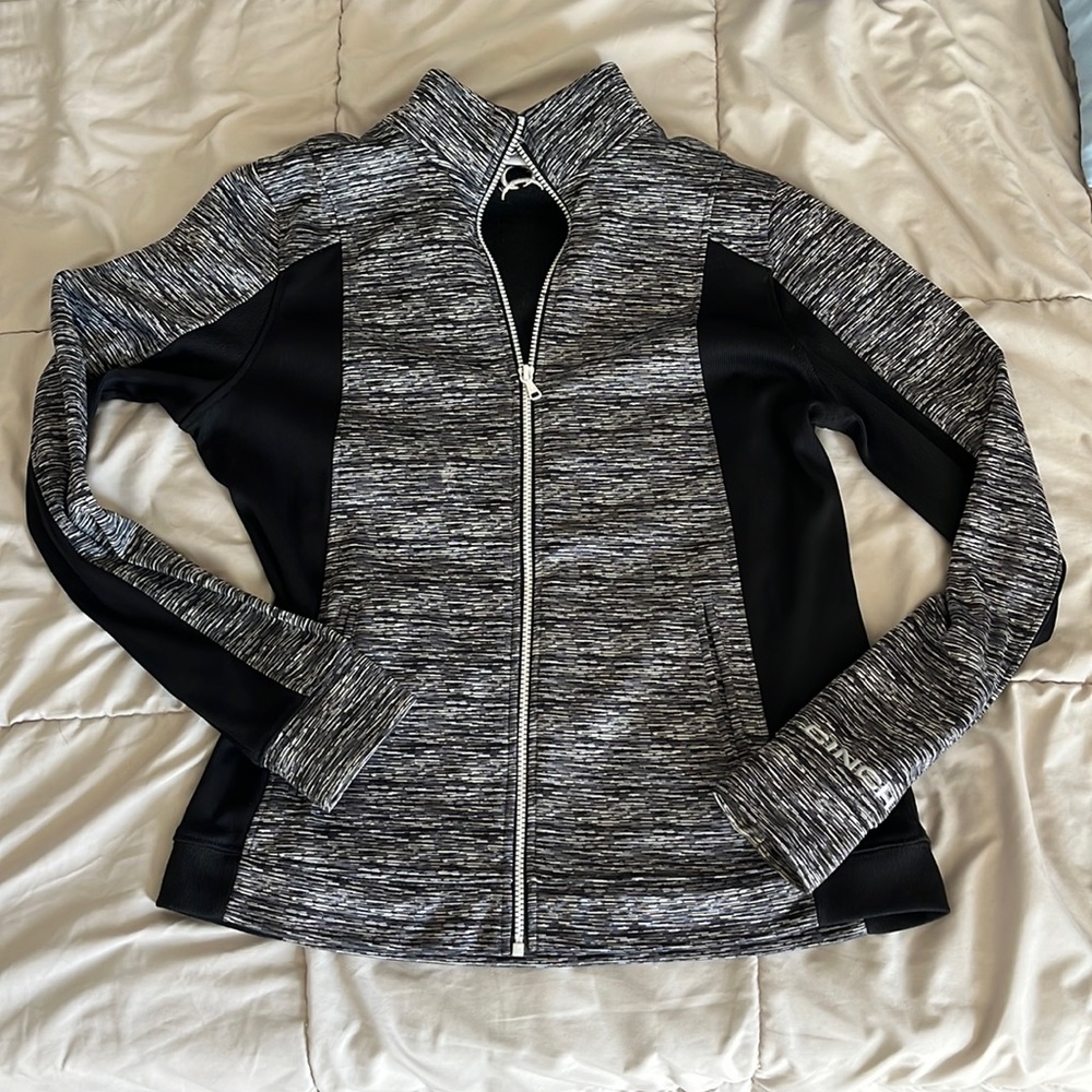 Cinch zip up jacket
